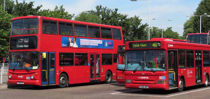 Abellio Dennis Trident ALX400 9740 & Arriva London Alexander Dennis Pointer Dart PDL125 A3697